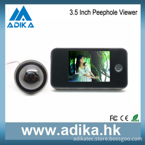 3.5 Inch Large Screen Digital Peephole Viewer with Wide View Angle (ADK-T122)